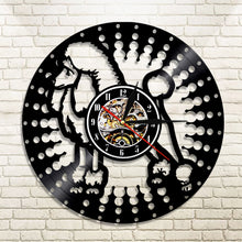 Load image into Gallery viewer, Poodle Dog House Wall Clock