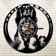 Load image into Gallery viewer, Cavalier King Charles Spaniel Dog House  Wall Clock