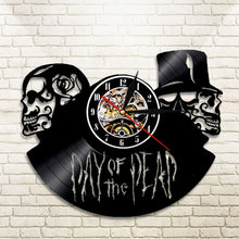 Load image into Gallery viewer, The Day Of The Dead Skulls Wall Clock