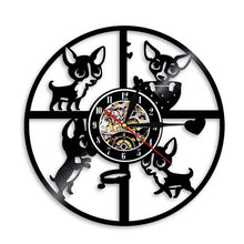 Load image into Gallery viewer, Chihuahua Dog Wall Clock
