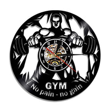 Load image into Gallery viewer, No Pain No Gain  Wall Clock