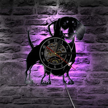 Load image into Gallery viewer, Wirehaired Dachshund Dog  Wall Clock