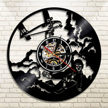 Load image into Gallery viewer, Parachute Jumping Wall Clock