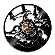 Load image into Gallery viewer, Parachute Jumping Wall Clock