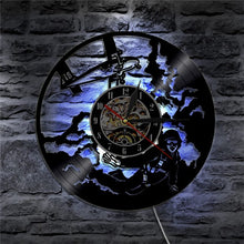 Load image into Gallery viewer, Parachute Jumping Wall Clock