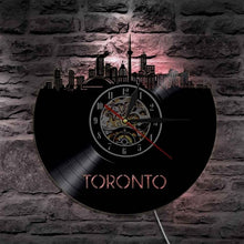 Load image into Gallery viewer, Toronto City Wall Clock