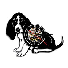 Load image into Gallery viewer, Basset Hound Wall Clock