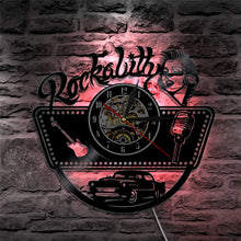 Load image into Gallery viewer, Rockabilly Wall Clock