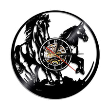 Load image into Gallery viewer, Horses Wall Clock
