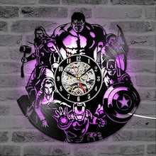 Load image into Gallery viewer, The Avengers Wall Clock