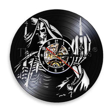 Load image into Gallery viewer, Middle Finger Skull Wall Clock