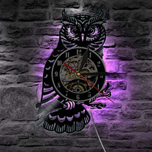 Load image into Gallery viewer, The Owl Wall Clock