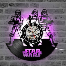 Load image into Gallery viewer, Star War Wall Clock