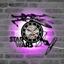 Load image into Gallery viewer, Star War Wall Clock