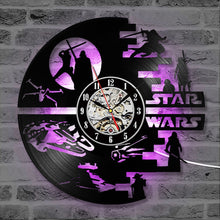 Load image into Gallery viewer, Star War Wall Clock