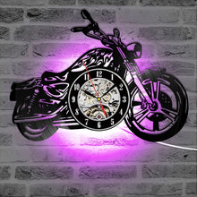 Load image into Gallery viewer, Motorcycle Wall Clock