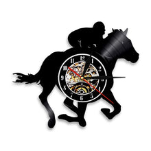 Load image into Gallery viewer, Horse Rider Wall Clock