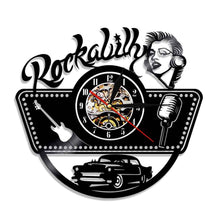 Load image into Gallery viewer, Rockabilly Wall Clock