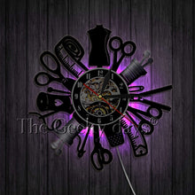 Load image into Gallery viewer, Apparel Sewing Insturment  Wall Clock