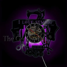 Load image into Gallery viewer, Apparel Sewing Insturment  Wall Clock