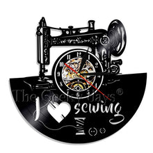 Load image into Gallery viewer, Apparel Sewing Insturment  Wall Clock