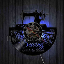 Load image into Gallery viewer, Apparel Sewing Insturment  Wall Clock