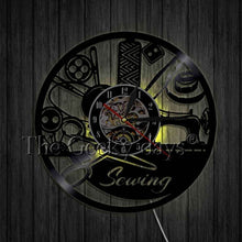 Load image into Gallery viewer, Apparel Sewing Insturment  Wall Clock