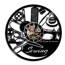 Load image into Gallery viewer, Apparel Sewing Insturment  Wall Clock