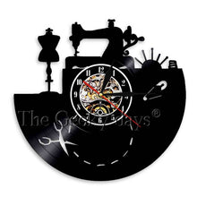 Load image into Gallery viewer, Apparel Sewing Insturment  Wall Clock