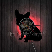 Load image into Gallery viewer, Lovely French Bulldog  Wall Clock