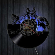 Load image into Gallery viewer, Lovely French Bulldog  Wall Clock