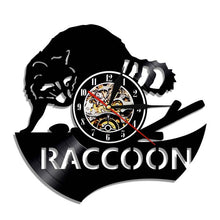 Load image into Gallery viewer, Raccoon Fox  Wall Clock