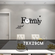 Load image into Gallery viewer, Family Wall Clock