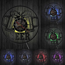 Load image into Gallery viewer, Bar Decor Wall Clock