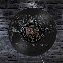 Load image into Gallery viewer, I Want To Rest Wall Clock