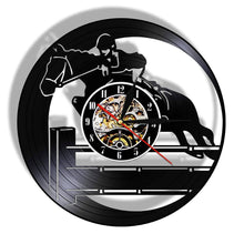 Load image into Gallery viewer, Horseback Riding Wall Clock