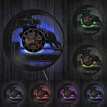 Load image into Gallery viewer, Horseback Riding Wall Clock