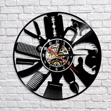 Load image into Gallery viewer, Barber Shop Wall Clock