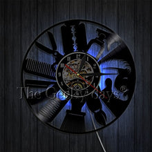 Load image into Gallery viewer, Barber Shop Wall Clock