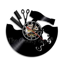 Load image into Gallery viewer, Barber Shop Wall Clock