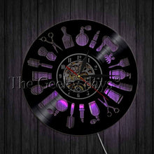 Load image into Gallery viewer, Barber Shop Wall Clock