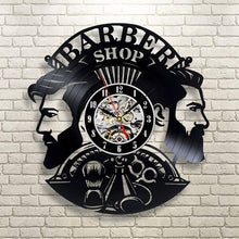 Load image into Gallery viewer, Barber Shop Wall Clock