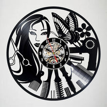 Load image into Gallery viewer, Barber Shop Wall Clock
