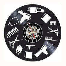Load image into Gallery viewer, Barber Shop Wall Clock