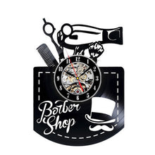 Load image into Gallery viewer, Barber Shop Wall Clock