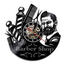 Load image into Gallery viewer, Barber Shop Wall Clock