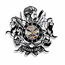 Load image into Gallery viewer, Barber Shop Wall Clock
