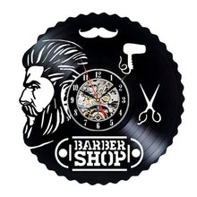 Load image into Gallery viewer, Barber Shop Wall Clock