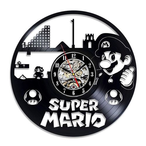 Super Mario Game Wall Clock