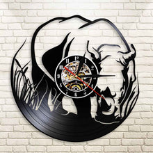 Load image into Gallery viewer, Rhinoceros Safari Wall clock